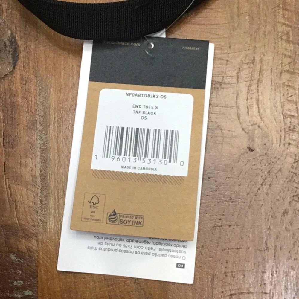 NWT North Face EWC Tote-Unisex